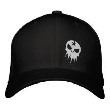 Chapeau adapté par noir casquette brodée
