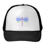 Chapeau assez bleu et vert de libellule casquettes