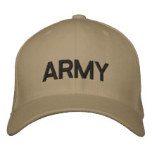 Chapeau brodé de "ARMÉE"