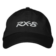 Chapeau brodé de la casquette de baseball RX8