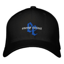 Chapeau brodé éteint ennemi de FD