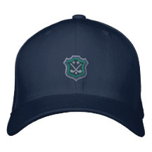 Chapeau brodé par golf
