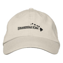Chapeau brodé par inc. de Brandvold Ku