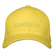 Chapeau brodé par limonade