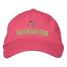 Chapeau brodé par rat de bibliothèque