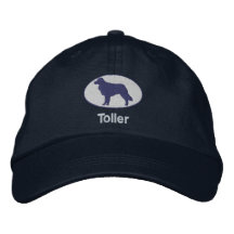 Chapeau brodé par Toller (bleu)