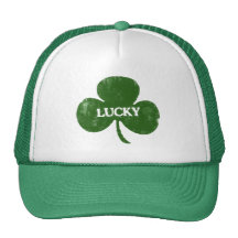 Chapeau chanceux de trèfle du jour de St Patrick d Casquette De Camionneur