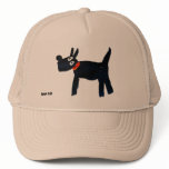 Chapeau d'art : Chien de Bella Scotty casquettes