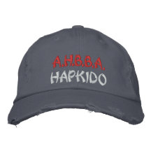Chapeau de bleu de 404 AHBBA Hapkido Casquette Brodée