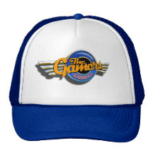 Chapeau de camionneur de garage de Gamers (bleu) Casquette