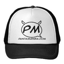 Chapeau de camionneur de Manga de panda Casquettes