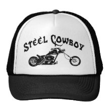 Chapeau de cowboy en acier casquette de camionneur