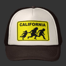 Chapeau de croisement de la Californie casquettes