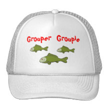 Chapeau de groupie de mérou casquette
