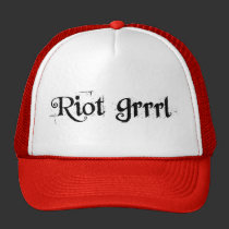 Chapeau de Grrrl d'émeute casquettes
