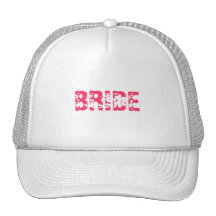 Chapeau de JEUNE MARIÉE Casquettes De Camionneur