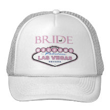 Chapeau de JEUNE MARIÉE de LAS VEGAS Casquette De Camionneur
