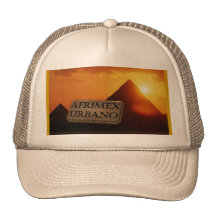 Chapeau de lever de soleil de pyramide d'AfriMex U Casquettes
