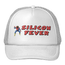 Chapeau de mascotte de fièvre de silicium casquette de camionneur