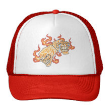 Chapeau de matrices du feu casquette