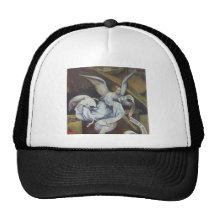 Chapeau de message d'ange casquette de camionneur