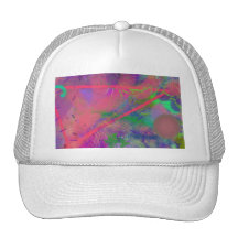 Chapeau de pastel d'abrégé sur fièvre de ressort casquettes