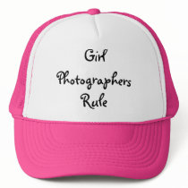Chapeau de photographes de fille