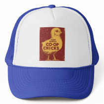 Chapeau de poussins de cage de bureau de ferme