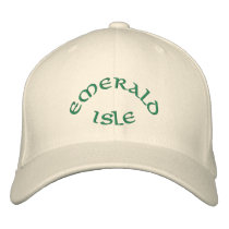 Chapeau d'Emerald Isle casquettes brodées