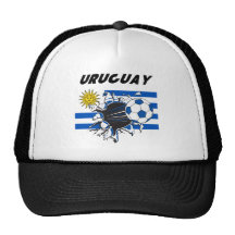 Chapeau du football de football de l'Uruguay Casquette De Camionneur
