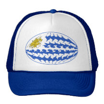 Chapeau Gnarly de drapeau de l'Uruguay Casquettes De Camionneur