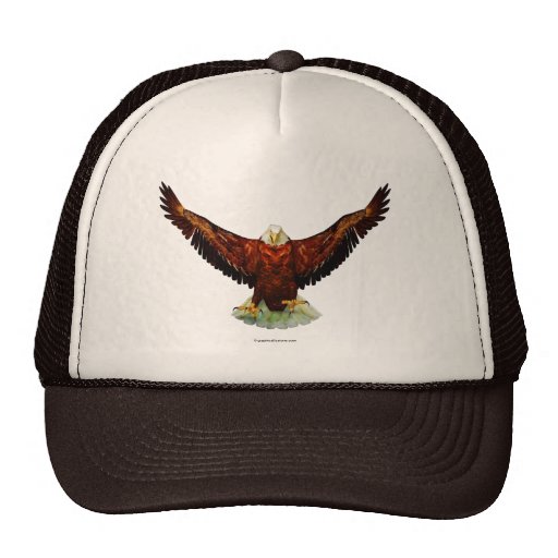 Chapeau majestueux d'Eagle Casquettes De Camionneur