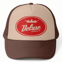 Chapeau ovale de luxe de logo