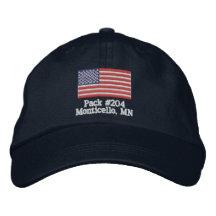 Chapeau personnalisable de paquet chapeaux brodés