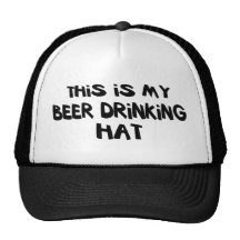 Chapeau potable de bière casquette de camionneur
