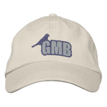 Chapeau réglable de base de logo de couleur de GMB Casquette Brodée