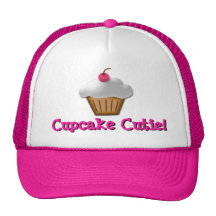 Chapeau rose de Cutie de petit gâteau Casquette De Camionneur