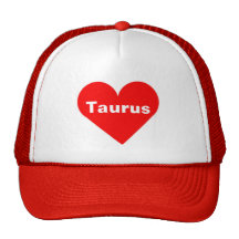 Chapeau rouge de Taureau de coeur Casquettes De Camionneur