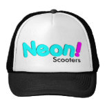 Chapeau simple de scooters au néon casquettes de camionneur
