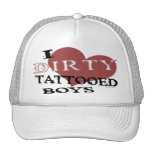 Chapeau tatoué sale des garçons 2 casquettes