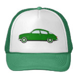 chapeau vert du saab 96 casquettes