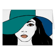 Chapeaux à vous cartes de vœux