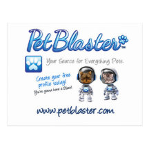 Chapeaux de PetBlaster, T-shirts, tasses, habillem Carte Postale