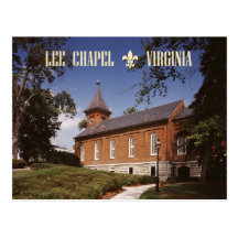 Chapelle de Lee, dernier lieu de repos de Robert E Carte Postale