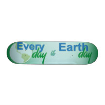 Chaque jour est jour de la terre planches à roulettes