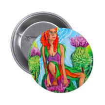 CHARDONS FÉERIQUES ÉCOSSAIS PIN'S AVEC AGRAFE