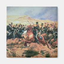 Charge de la brigade légère aimant
