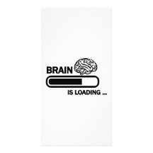 Chargement de cerveau photocarte personnalisée