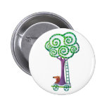 Chariot avec l'arbre magique badges avec agrafe