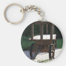 Chariot de bagages de train porte-clef